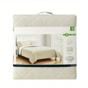 Corduroy 7-piece Quilt Set with Sheet